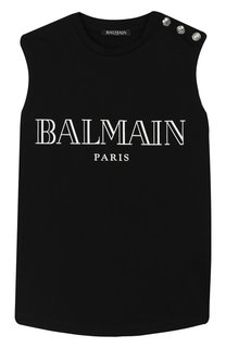 Хлопковая майка Balmain