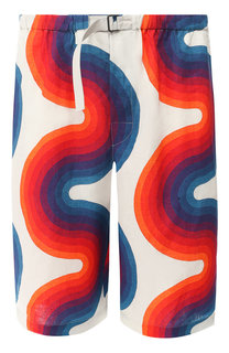Льняные шорты Dries Van Noten