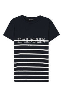 Хлопковая футболка Balmain