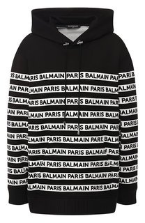 Хлопковый пуловер Balmain