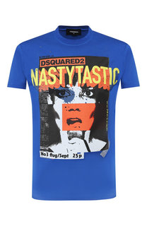 Хлопковая футболка Dsquared2