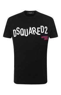 Хлопковая футболка Dsquared2