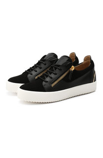 Кожаные кеды Giuseppe Zanotti Design