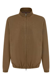 Кожаный бомбер Loro Piana