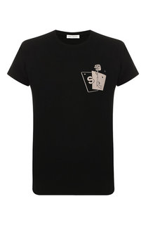 Хлопковая футболка Saint Laurent