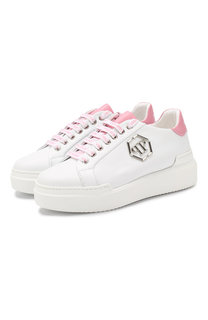 Кожаные кеды Philipp Plein