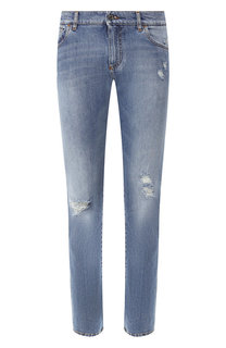 Джинсы прямого кроя Dolce & Gabbana