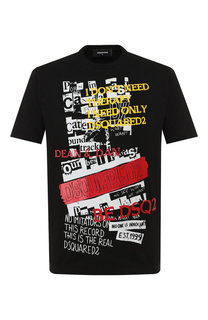 Хлопковая футболка Dsquared2