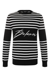 Хлопковый джемпер Balmain