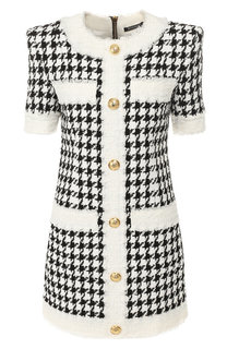 Буклированное платье Balmain