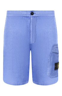 Льняные шорты Stone Island