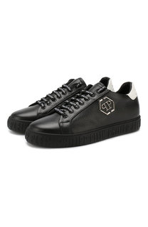 Кожаные кеды Philipp Plein