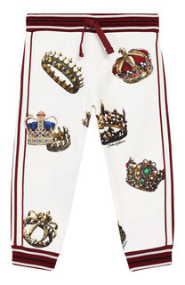 Хлопковые джоггеры Dolce & Gabbana