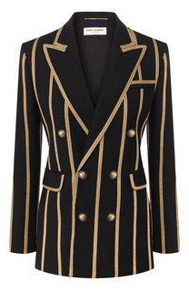 Шерстяной жакет Saint Laurent