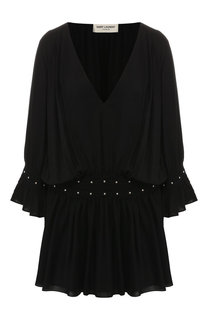 Мини-платье Saint Laurent