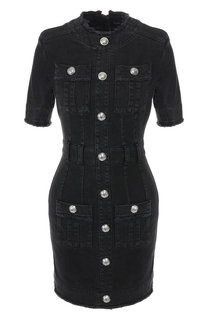 Джинсовое платье Balmain