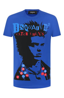 Хлопковая футболка Dsquared2