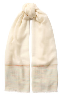 Шаль Stola из смеси кашемира и хлопка Loro Piana