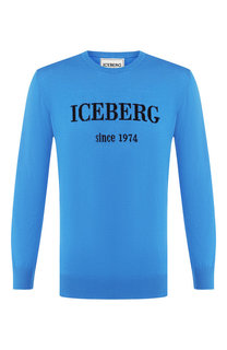 Джемпер из смеси хлопка и шелка Iceberg