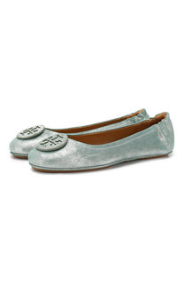 Кожаные балетки Tory Burch