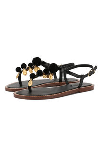 Кожаные сандалии Dolce & Gabbana