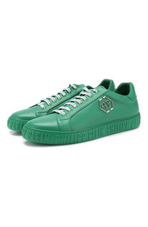 Кожаные кеды Philipp Plein