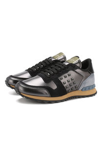 Кожаные кроссовки Valentino Garavani Valentino