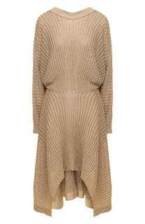 Платье из вискозы с люрексом Chloé