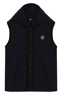 Жилет с капюшоном Stone Island