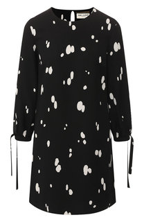 Платье из вискозы Saint Laurent