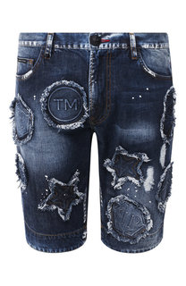 Джинсовые шорты Philipp Plein