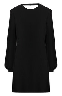 Платье с открытой спиной Saint Laurent