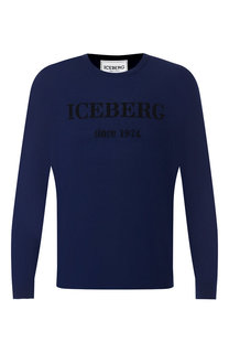 Джемпер из смеси хлопка и шелка Iceberg