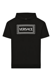 Хлопковое мини-платье Young Versace