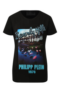 Хлопковая футболка Philipp Plein