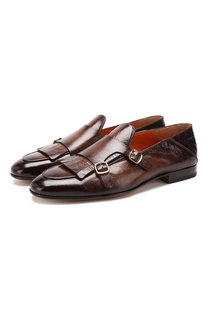 Кожаные монки Santoni