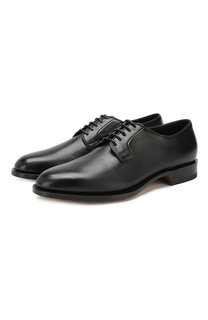Кожаные дерби Santoni