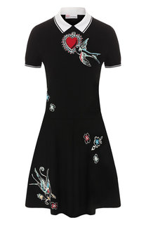 Платье из вискозы REDVALENTINO