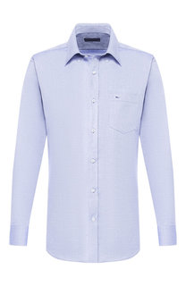 Хлопковая рубашка с воротником button down Paul&Shark