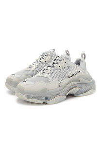 Комбинированные кроссовки Triple S Balenciaga