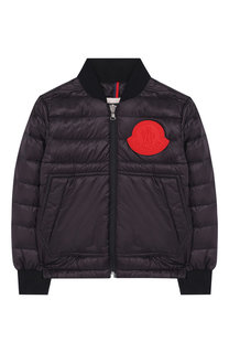 Пуховый бомбер Moncler Enfant