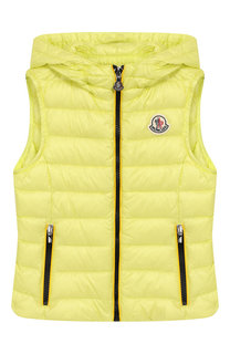 Пуховый жилет с капюшоном Moncler Enfant