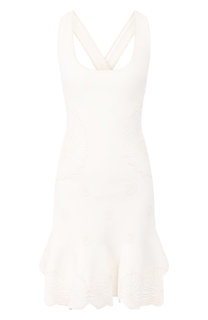 Платье из вискозы Alexander McQueen