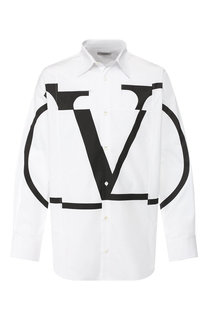 Хлопковая рубашка Valentino