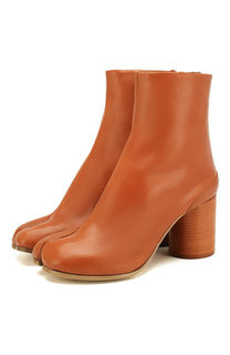 Кожаные ботильоны Tabi Maison Margiela
