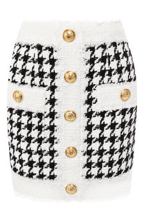 Буклированная юбка Balmain