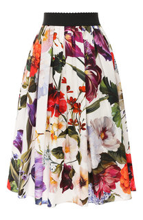 Хлопковая юбка Dolce & Gabbana