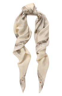 Шелковая шаль Alexander McQueen