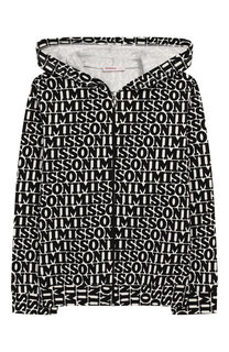 Хлопковый кардиган с капюшоном Missoni