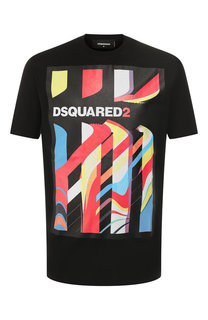 Хлопковая футболка Dsquared2